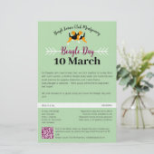 Beagle Dog Day Postpapier  Briefpapier (Staand voorkant)