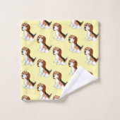 Beagle Dog Design Bad Handdoek (Wasdoekje)