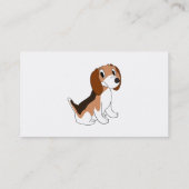 Beagle Dog Design Boarding Kennels Visitekaartje (Achterkant)