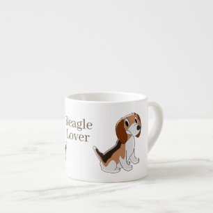 Beagle Dog Design Espresso Kop