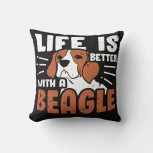Beagle Dog Design Kussen