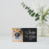 Beagle Dog Design visitekaartje (Staand voorkant)