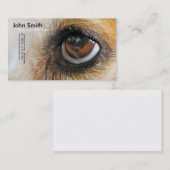 Beagle Dog Eye Design visitekaartje (Voorkant / Achterkant)
