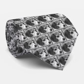 Beagle Dog Face Pencil Art Stropdas (Opgerold)