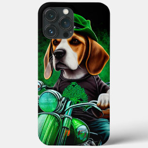 Beagle Dog fiets St. Patrick's Day Case-Mate iPhone Case