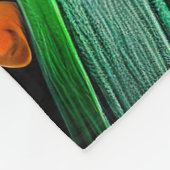 Beagle Dog fiets St. Patrick's Day Fleece Deken (Hoek)