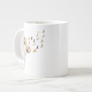 Beagle Dog Flower Fly Dandelion Hondenliefhebbers Grote Koffiekop