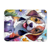 Beagle Dog foto magneet (Horizontaal)
