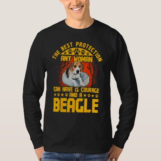 Beagle dog funny saying_2 t-shirt (Voorkant)