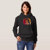 Beagle dog funny saying hoodie (Voorkant volledig)