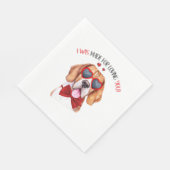 Beagle Dog gemaakt voor het houden van je Servet (Hoek)