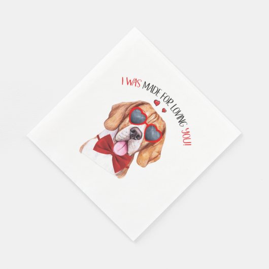 Beagle Dog gemaakt voor het houden van je Servet (Hoek)