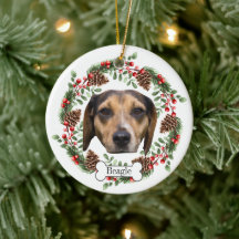 Beagle Dog Gepersonaliseerd Ornament voor huisdier