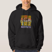 Beagle Dog Gezegde Quote Hoodie (Voorkant)