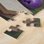 Beagle Dog grillige Halloween schilderij Legpuzzel (Zijkant)