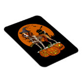 Beagle Dog Halloween Magneet (Rechterzijde)