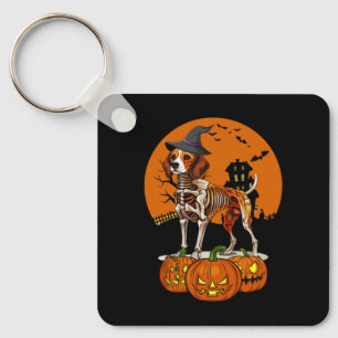 Beagle Dog Halloween Sleutelhanger