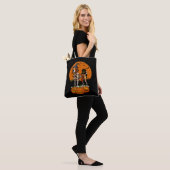 Beagle Dog Halloween Tote Bag (Op model)