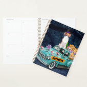 Beagle Dog Halloween Truck Scary Night Planner (Display)