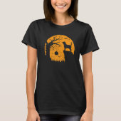 Beagle Dog Halloween Witch Costume Styled Beagle T-shirt (Voorkant)