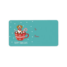 Beagle Dog Happy Pawlidays