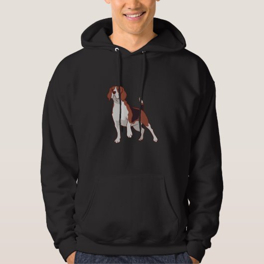 Beagle Dog Hoodie (Voorkant)