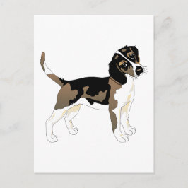 Beagle Dog Huisdieren Vrede Liefde Briefkaart