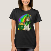 Beagle Dog Irish Leprechaun Saint St Patrick Day T-shirt (Voorkant)