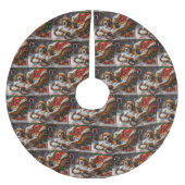 Beagle Dog Kerstfeest Kerstboom Rok (Voorkant)