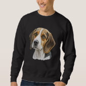 Beagle Dog Lover Mom & Dad Trui (Voorkant)
