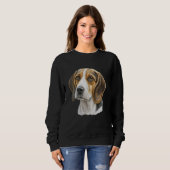 Beagle Dog Lover Mom & Dad Trui (Voorkant volledig)
