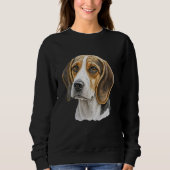 Beagle Dog Lover Mom & Dad Trui (Voorkant)