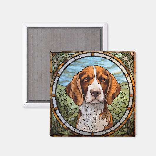 Beagle Dog Magneet (Voorkant / Achterkant)