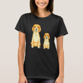 Beagle Dog Mama Puppy Hunting Dog   T-shirt (Voorkant)