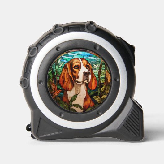 Beagle Dog Meetband Rolmaat (Voorkant)
