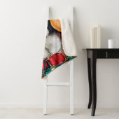 Beagle Dog met zonnebril Sherpa Deken (In situ)