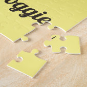 Beagle Dog Mijn beste vriend - Aangepaste naam Legpuzzel (Zijkant)