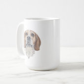 Beagle Dog Mok | 15 oz. (Voorkant links)