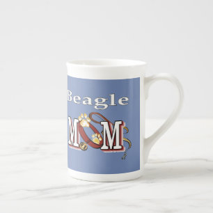 Beagle Dog MOM Porselein Kop