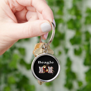 Beagle Dog MOM Sleutelhanger