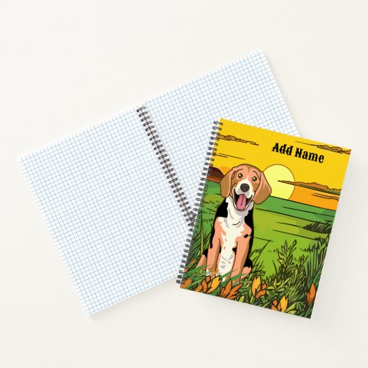 Beagle Dog Notitieboek (Binnen)