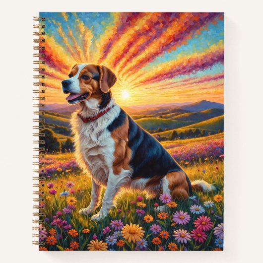 Beagle dog notitieboek (Voorkant)