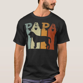 Beagle Dog of Puppy Owner  - PAPA Retro T-shirt