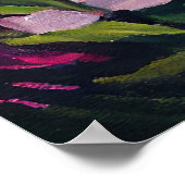 Beagle Dog op een peddel: Een Schilderachtig avont Poster (Hoek)