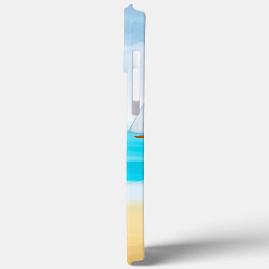 Beagle Dog op strand Case-Mate iPhone Case (Achterkant / Links)