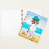 Beagle Dog op strand Planner (Display)