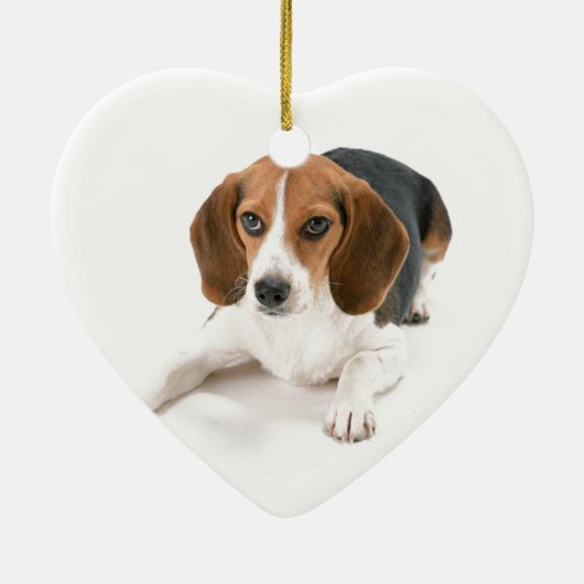 Beagle Dog Ornament (Achterkant)