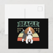 Beagle | Dog Owner Beagles Briefkaart (Voorkant / Achterkant)