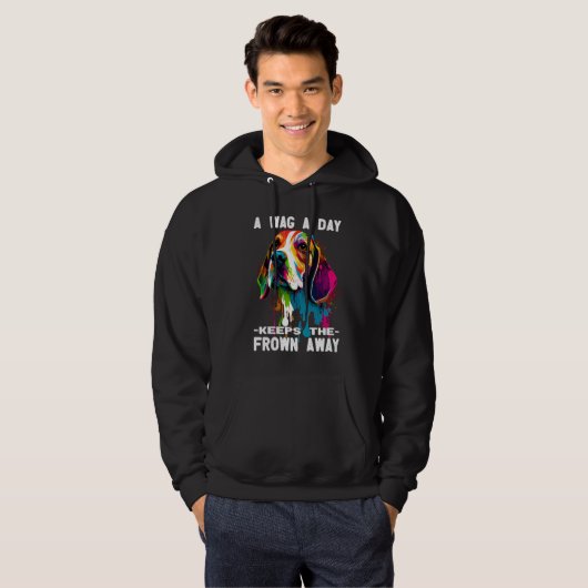 Beagle Dog Owner Hoodie (Voorkant volledig)