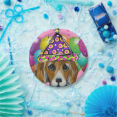 BEAGLE DOG PAPIEREN BORDJE (Feest)